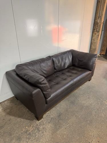 Roche bobois brown leather - roche,