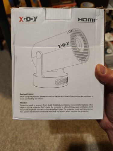 Xgody gimbal3 video projector - xgody,