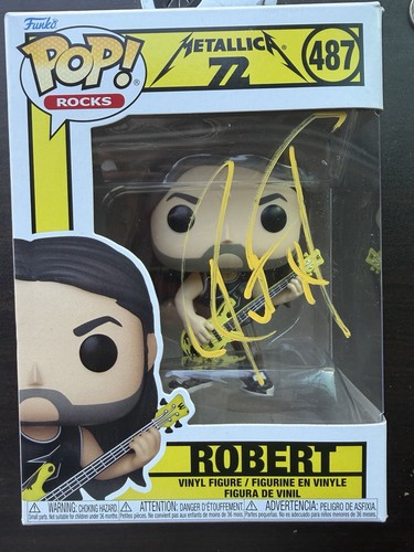 Robert trujillo signed funko - trujillo,