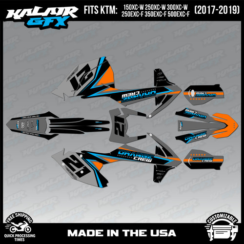 Graphics kit for ktm - for,