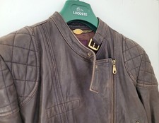 Mulberry Ladies Leather Jacket UK 12 Biker Style   Brand New