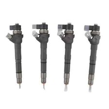 Diesel Injector 0445110369 for VW Audi SEAT Skoda 03L130277J Replacement 4 Pcs