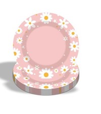 Daisy Flower Plate Birthday