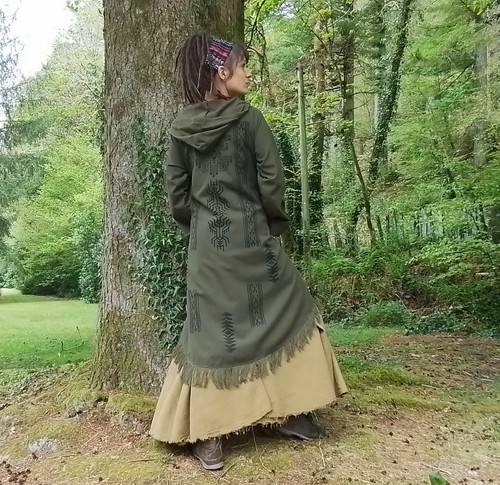 Boho hippy jacket pixie - boho,