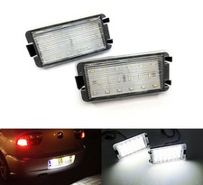 2x LED Licence Number Plate