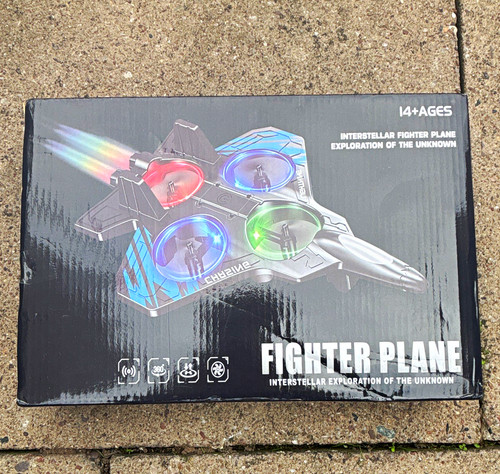 Fighter plane quadcopter - fighter, rc