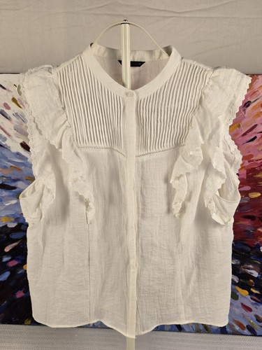 Zara women white solid - zara,