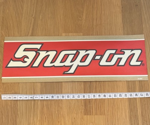 Snap tool box vintage decal - snap-on,