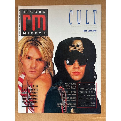 Cult record mirror - record, magazine