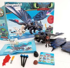 PLAYMOBIL Dreamworks 'How To Train Your Dragon' Playset 70037 Preowned Boxed 