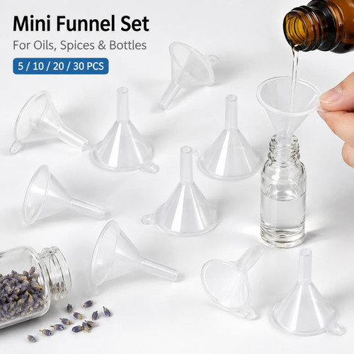 30x mini clear funnels - mini,