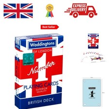 Union Jack Linen Playing Cards