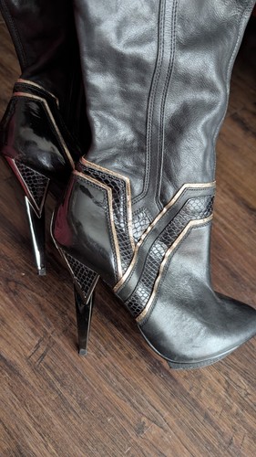 River island thigh high over - river,