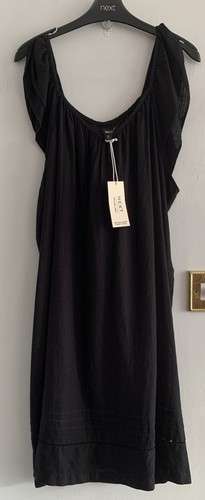 Bnwt next black - black, ruffle