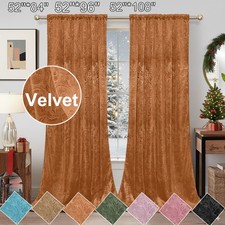 Pair Luxury Crushed Velvet