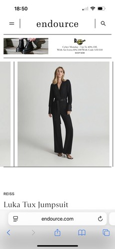 Reiss luka jumpsuit new - jumpsuit,