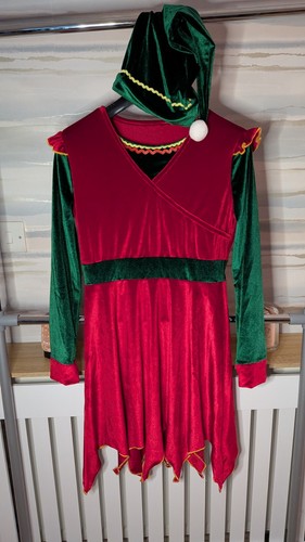 Ladies elf fancy dress size - fancy,