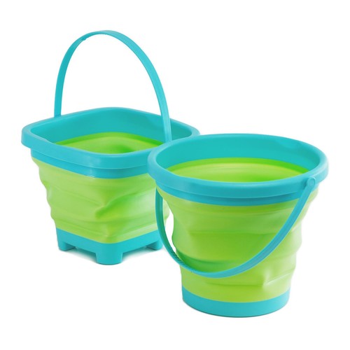Collapsible beach buckets - beach,