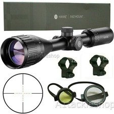 Hawke Fast Mount 3-12x50 AO IR Illiuminated Rifle Scope Sight with Mounts 11435