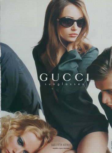 Gucci magazine print advert - ad,