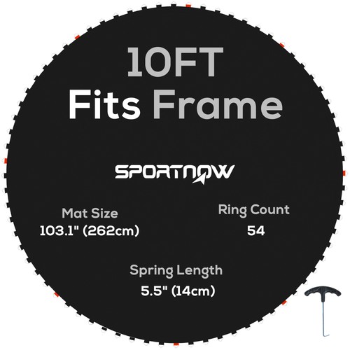 Sportnow trampoline mat with - mat,