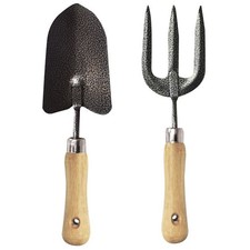 Small Hand Fork Trowel Wooden