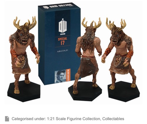 Doctor who minotaur figure - who,