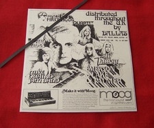 MOOG SYNTHESIZERS MINIMOOG