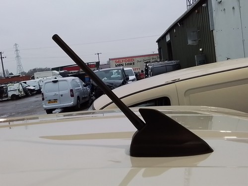 Aerial ford transit - ford, courier