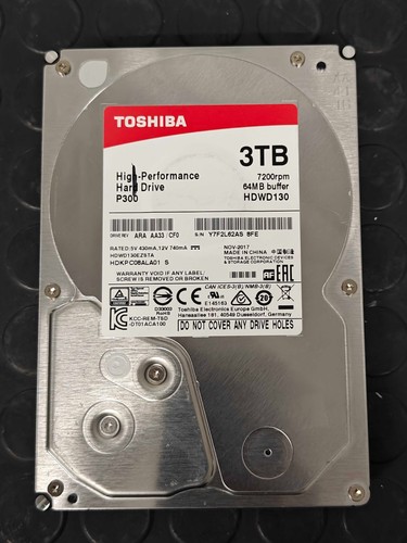 Toshiba p300 3tb hard drive - toshiba,