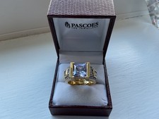 Elvis Presley Westminster ‘Caught In A Trap’ Gold Tone CZ  Ring