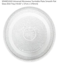 Universal Microwave Glass Turntable Plate