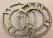 2 X 8mm ALLOY WHEELS SPACERS