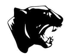 Jaguar Head vinyl Decal /