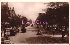 Lord Street Southport Lancs Valentine's RPPC Postcard