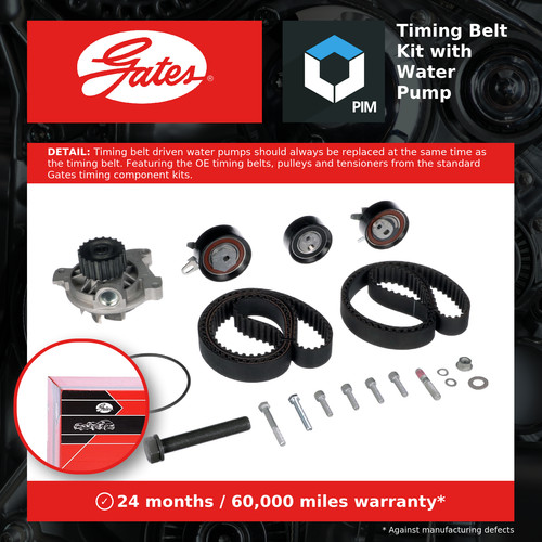 Timing belt water pump kit - &,