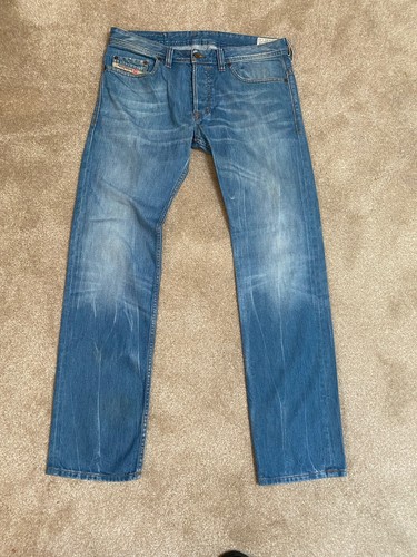 Diesel mens jeans 33x32 blue - diesel,