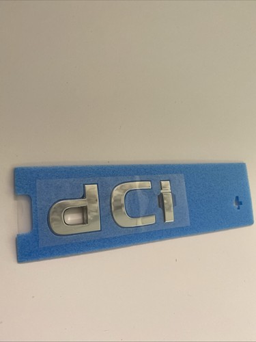 New nissan dci boot - dci, badge