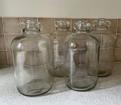 Glass demijohn one - glass, gallon/4.5