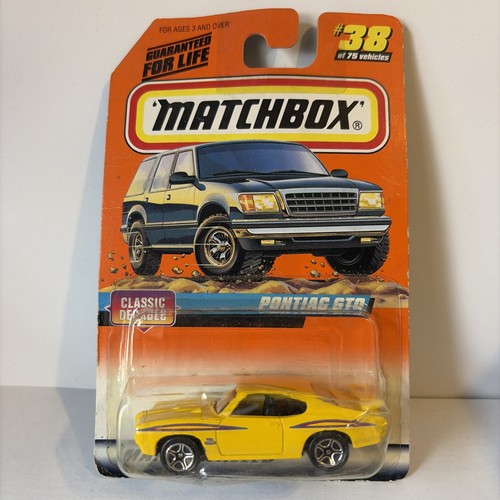 Vintage matchbox mb38 - matchbox, pontiac