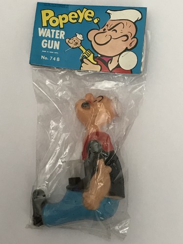 Vintage popeye water pistol - vintage,