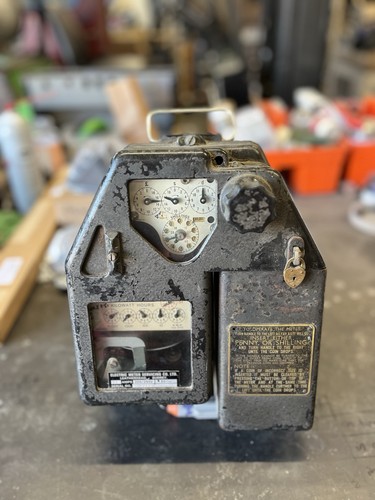 Rare antique coin operated - rare,
