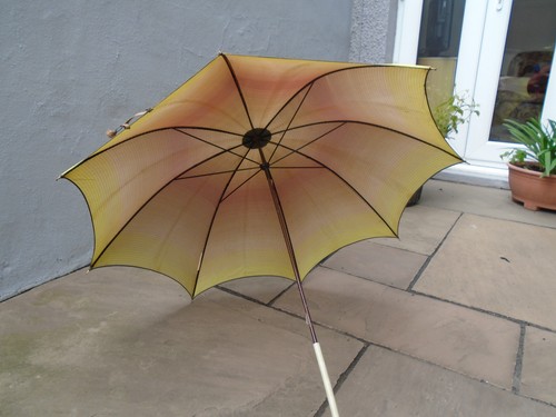 Vintage gauntlet parasol with - gauntlet,