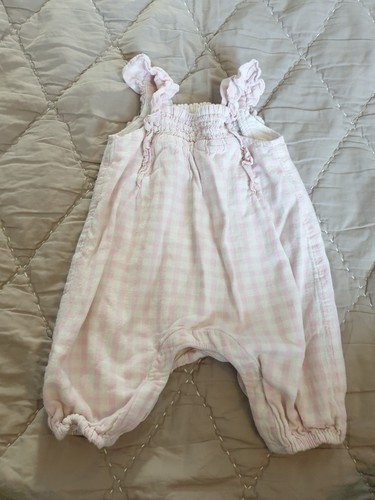 Girls pink and white - , romper
