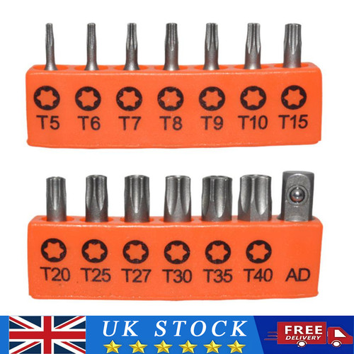 Torx bit set - 14, hex