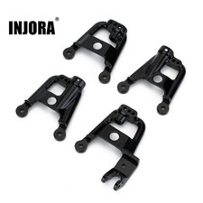 INJORA Black Heavy Duty Metal Front & Rear Shock Towers Mount for Axial SCX10 II