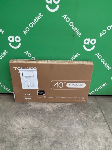 Tcl full qled - 40", smart
