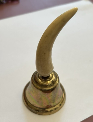 Vintage brass bell with