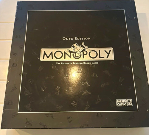 Parker monopoly onyx deluxe - monopoly,