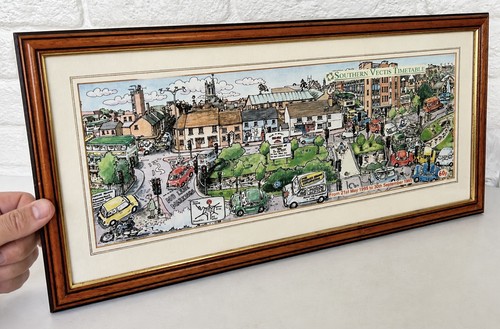 Framed vintage southern vectis - framed,
